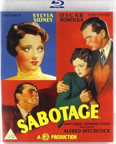 Póster de Sabotaje (La mujer solitaria)