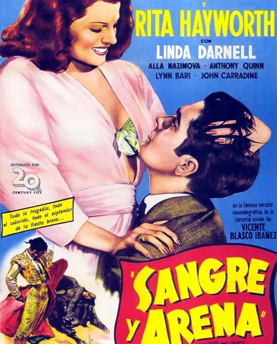 Póster de Sangre y arena
