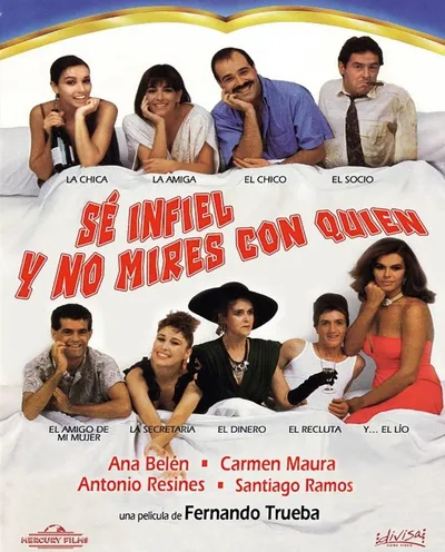 Póster de Sé infiel y no mires con quién