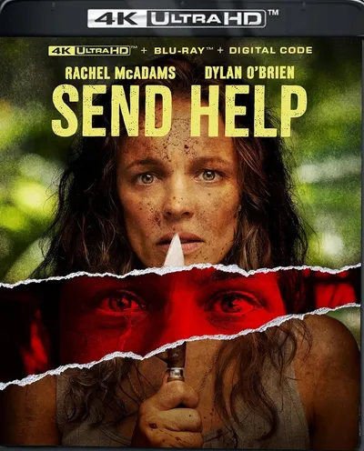 Póster de Send Help (Enviad ayuda)