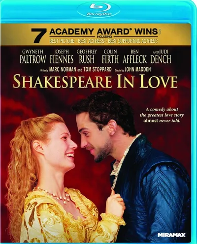 Póster de Shakespeare enamorado