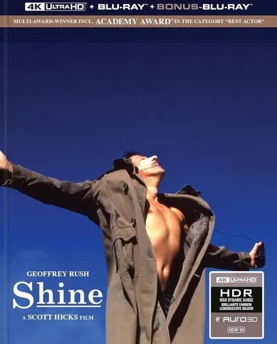 Póster de Shine. El resplandor de un genio