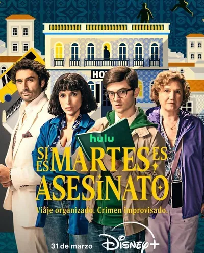 Póster de Si es martes, es asesinato