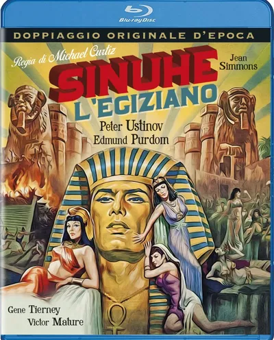 Póster de Sinuhé, el egipcio