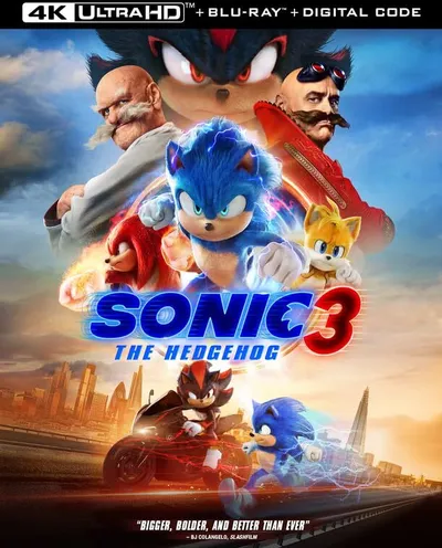 Póster de Sonic 3: La película