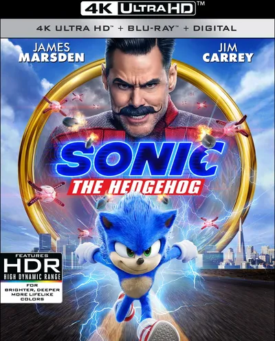 Póster de Sonic, la película
