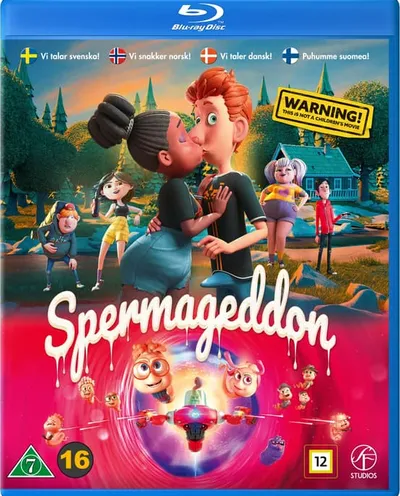 Póster de Spermageddon. Una comedia seminal