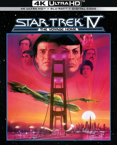 Póster de Star Trek IV. Misión: salvar la Tierra