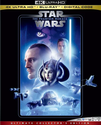 Póster de La amenaza fantasma (Star Wars I)