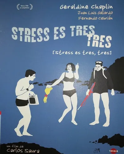 Póster de Stress, es tres, tres
