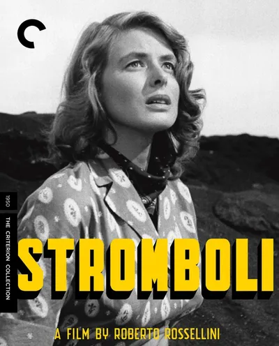 Póster de Stromboli, tierra de Dios