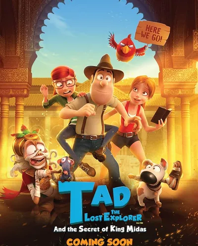 Póster de Tadeo Jones 2. El secreto del Rey Midas