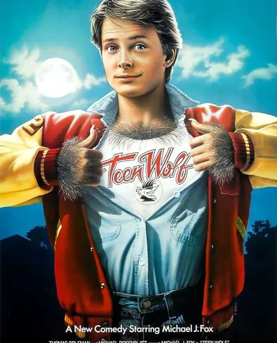 Póster de Teen Wolf (De pelo en pecho)