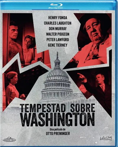 Póster de Tempestad sobre Washington