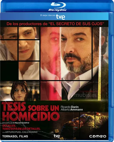 Póster de Tesis sobre un homicidio