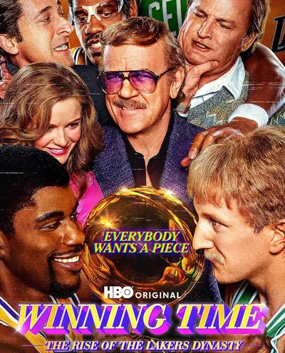 Póster de Tiempo de victoria: La dinastía de Los Lakers