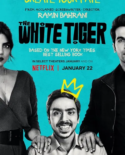 Póster de Tigre blanco