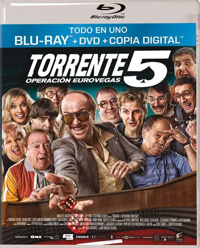 Póster de Torrente 5: Operación Eurovegas