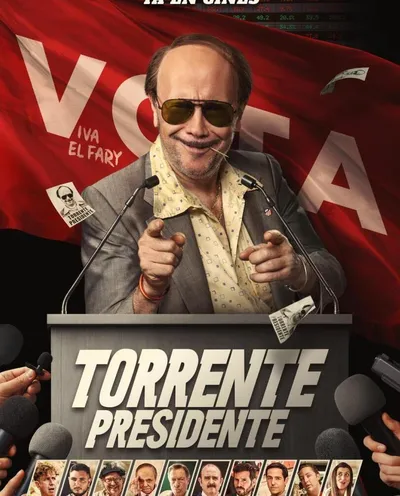 Póster de Torrente presidente