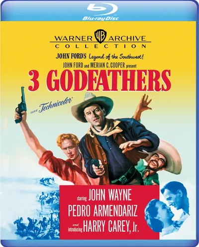 Póster de Tres padrinos