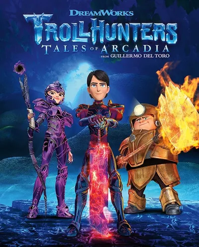 Póster de Trollhunters: Cuentos de Arcadia