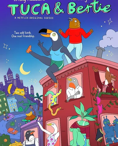 Póster de Tuca y Bertie