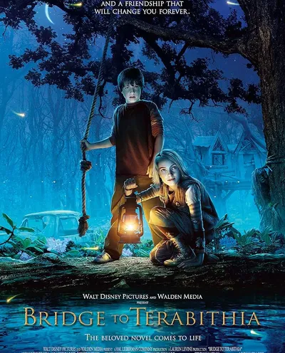 Póster de Un puente hacia Terabithia