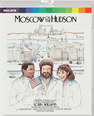 Póster de Un ruso en Nueva York