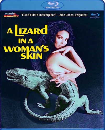 Póster de Una lagartija con piel de mujer