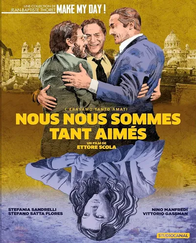 Póster de Una mujer y tres hombres (Nos habíamos amado tanto)
