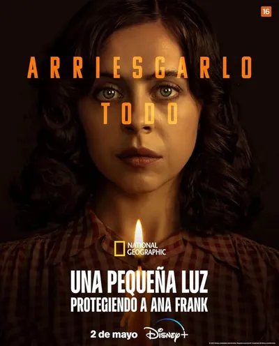 Póster de Una pequeña luz: Protegiendo a Ana Frank