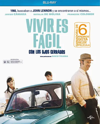 Póster de Vivir es fácil con los ojos cerrados