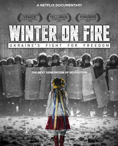 Póster de Winter on Fire