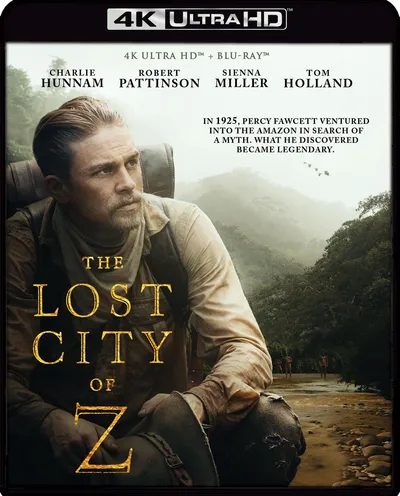Póster de Z, la ciudad perdida